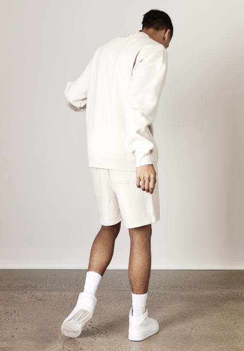 Factorie - Premium oversized graphic crew - ivory/unified collective