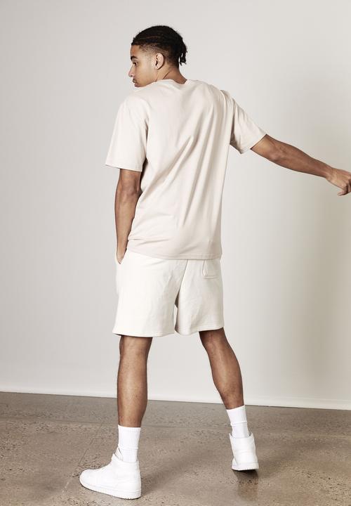 Factorie - Regular graphic t shirt - beige