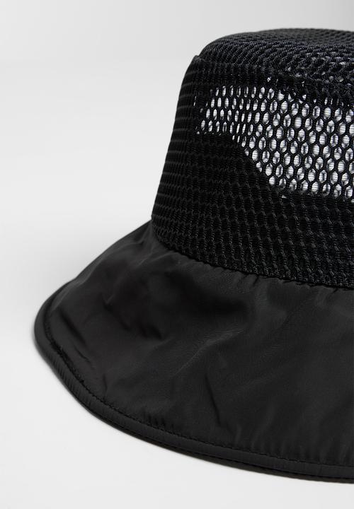 Pop Candy - Net bucket hat - black