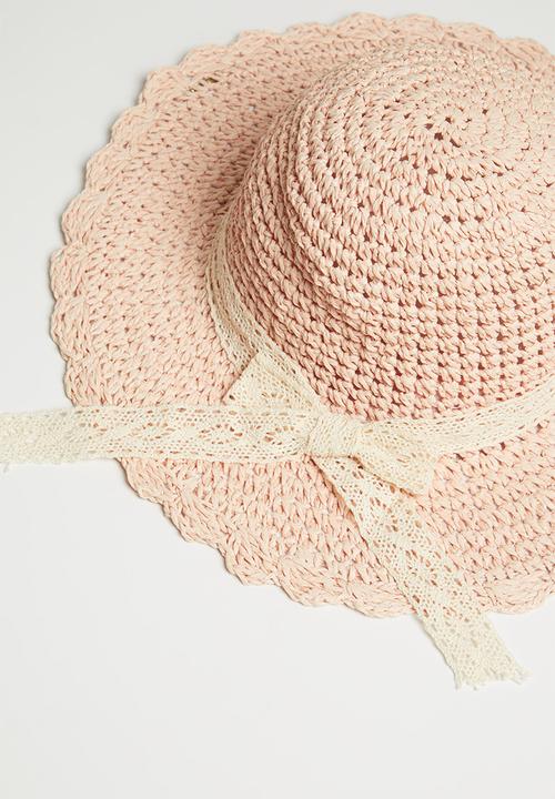 Pop Candy - Girls straw hat - pink