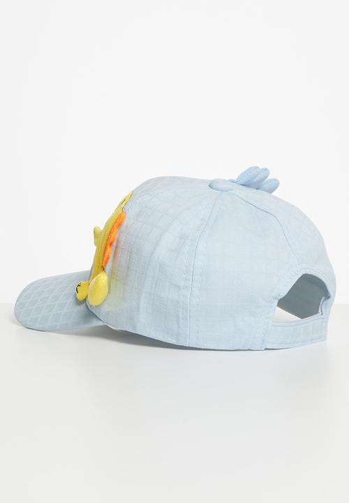 Pop Candy - Dino cap - light blue & yellow