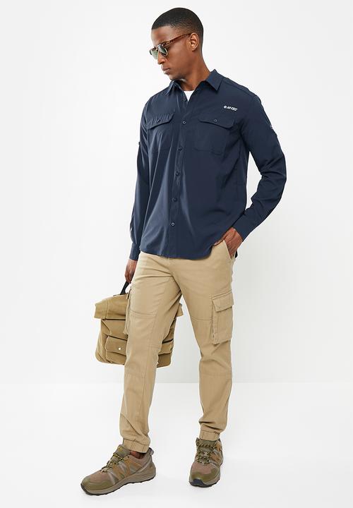 Hi-Tec - Tech long sleeve shirt - navy