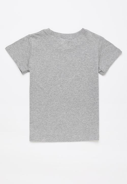 Pop Candy - Boys dino tee - grey melange