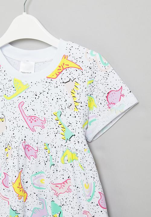 Pop Candy - Girls ss aop dress - multi 