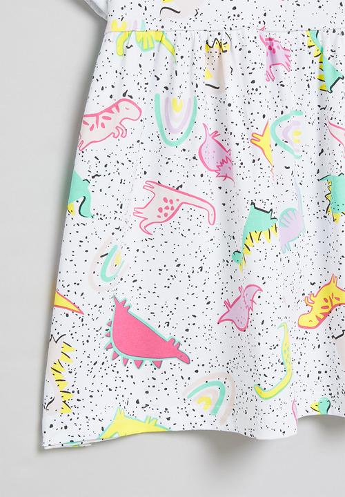 Pop Candy - Girls ss aop dress - multi 