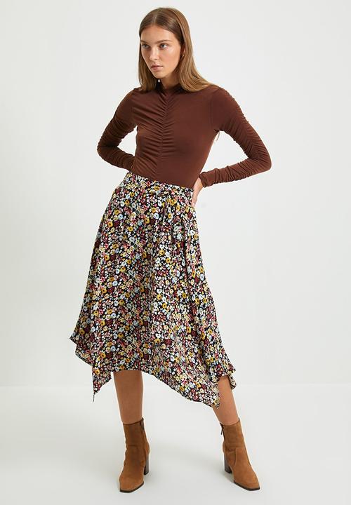 Trendyol - Belted skirt - multi