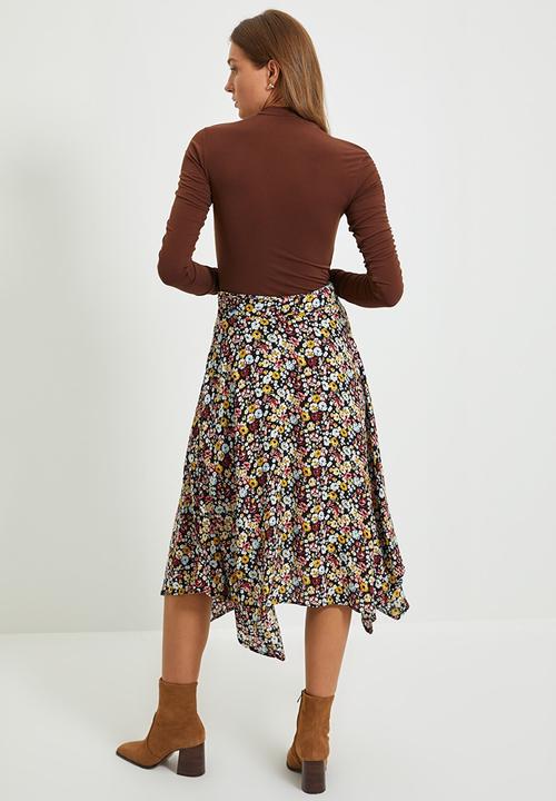 Trendyol - Belted skirt - multi