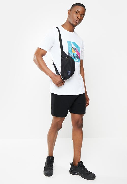 Salomon - Wonder short sleeve tee m - white