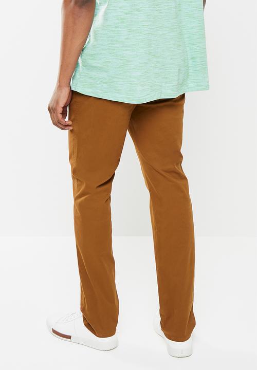 Pringle of Scotland - Core tailored chino - biscuit