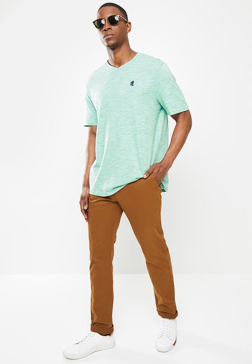 Pringle of Scotland - Core tailored chino - biscuit