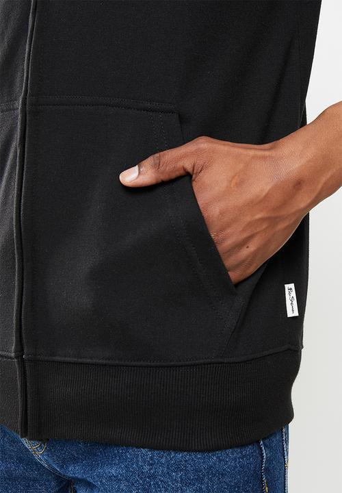 Ben Sherman - Zip tar - black