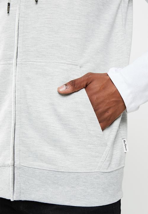 Ben Sherman - Zip tar - grey melange