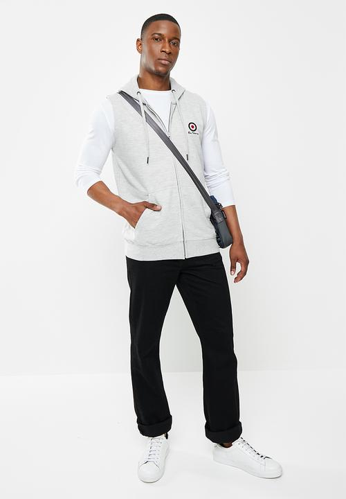 Ben Sherman - Zip tar - grey melange