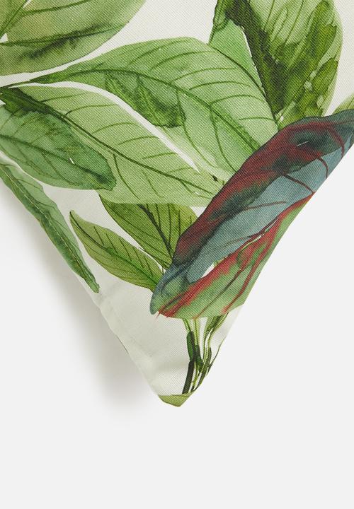 Hertex Haus - Folorium cushion cover- limone
