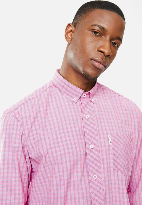 Ben Sherman - Reg shirt - red