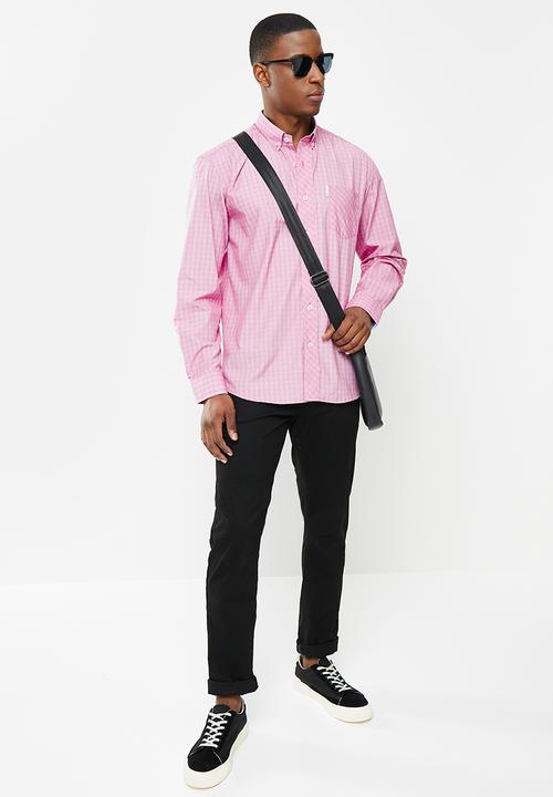 Ben Sherman - Reg shirt - red