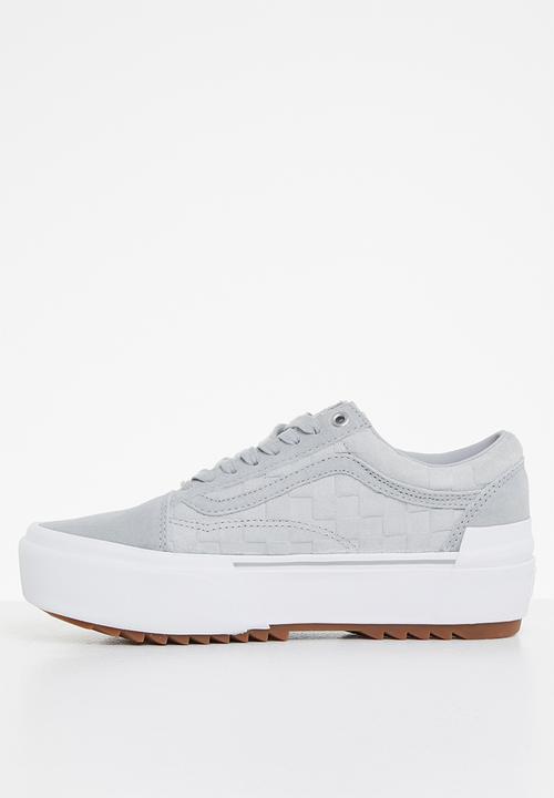 Vans - Old skool stacked - high rise/true white