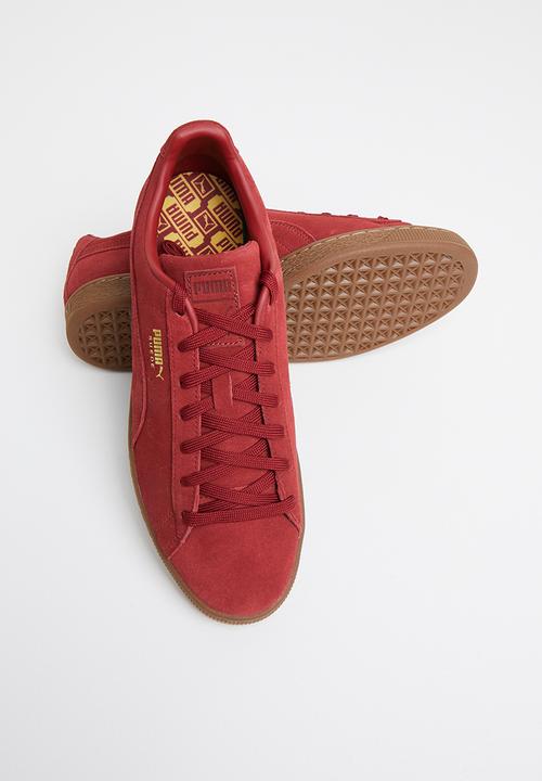 PUMA - Suede gum - intense red gum