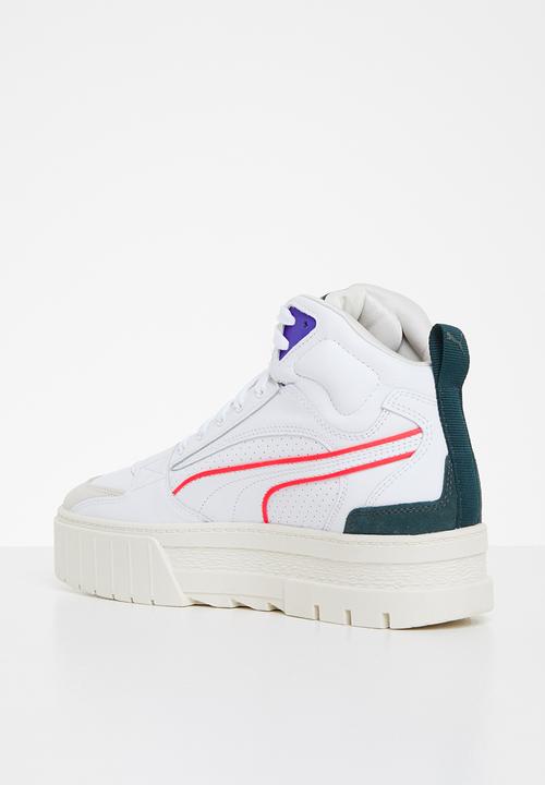 PUMA - Mayze mid pxp - white-whisper white
