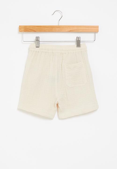 Cotton On - Los cabos short - rainy day/cheesecloth