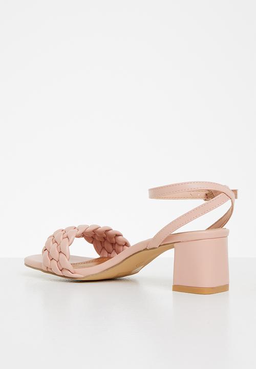 edit - Kirsten open block heel - pink