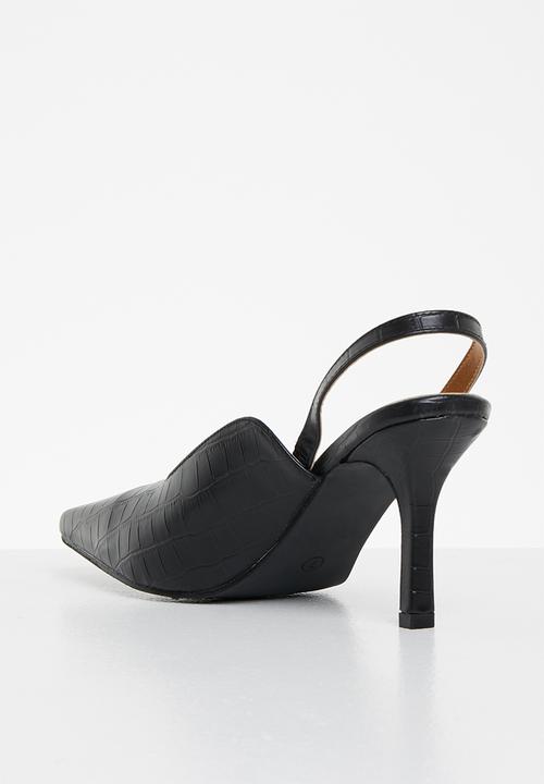 edit - Louise closed stiletto - black