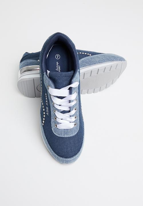 SISSY BOY - Denim daze runner sneaker - blue