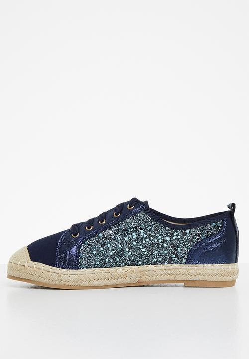 Plum - Idel espadrille sneaker - navy
