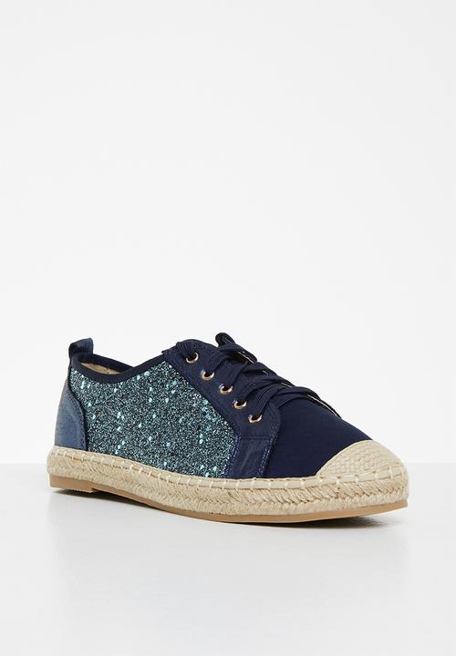 Plum - Idel espadrille sneaker - navy