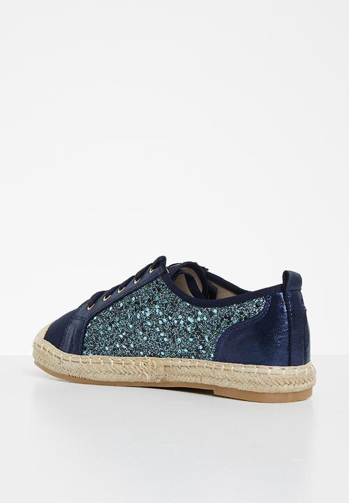 Plum - Idel espadrille sneaker - navy