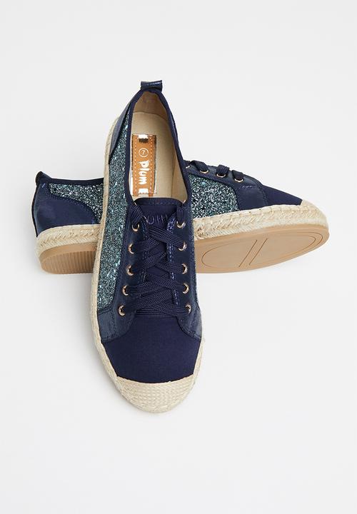 Plum - Idel espadrille sneaker - navy
