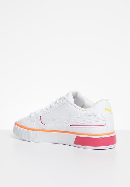 PUMA - Cali star clights wn's - cali star clights wn's - 38160902 - puma white-beetroot purple-orange glow