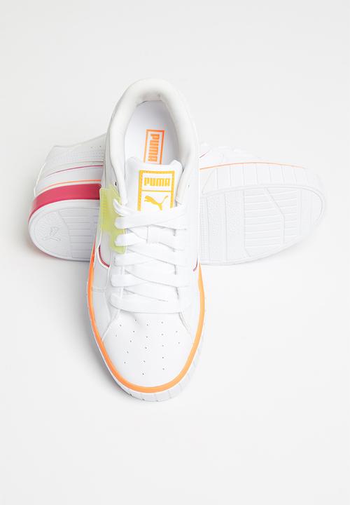 PUMA - Cali star clights wn's - cali star clights wn's - 38160902 - puma white-beetroot purple-orange glow