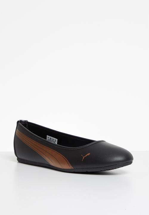 PUMA - Basic ballerina stitched - puma black-copper