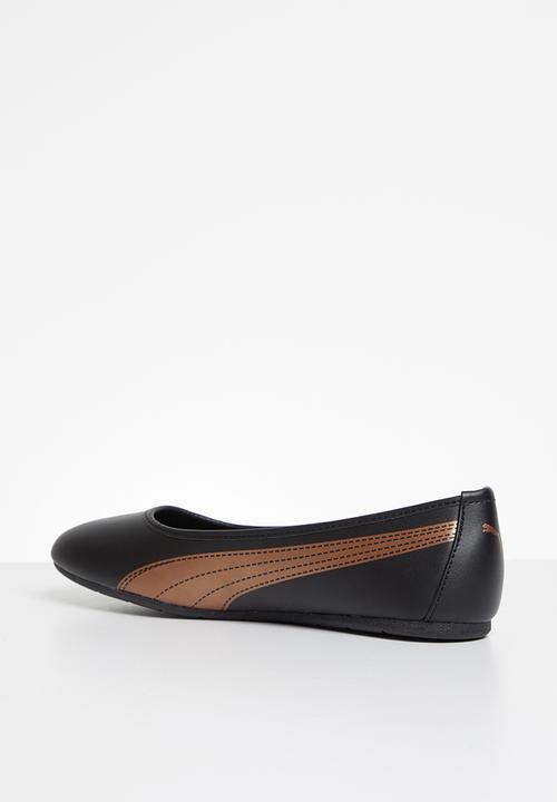 PUMA - Basic ballerina stitched - puma black-copper
