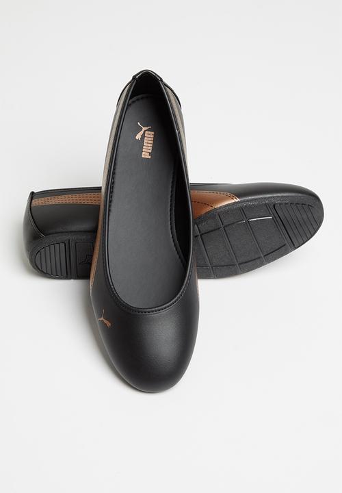 PUMA - Basic ballerina stitched - puma black-copper