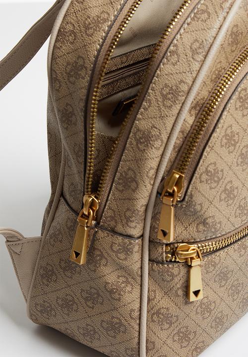 GUESS - Manhattan large backpack - latte