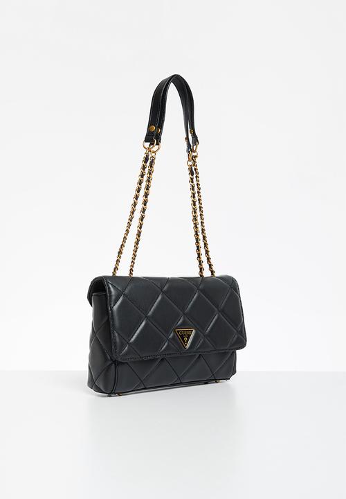 GUESS - Cessily convertible xbody flap - black