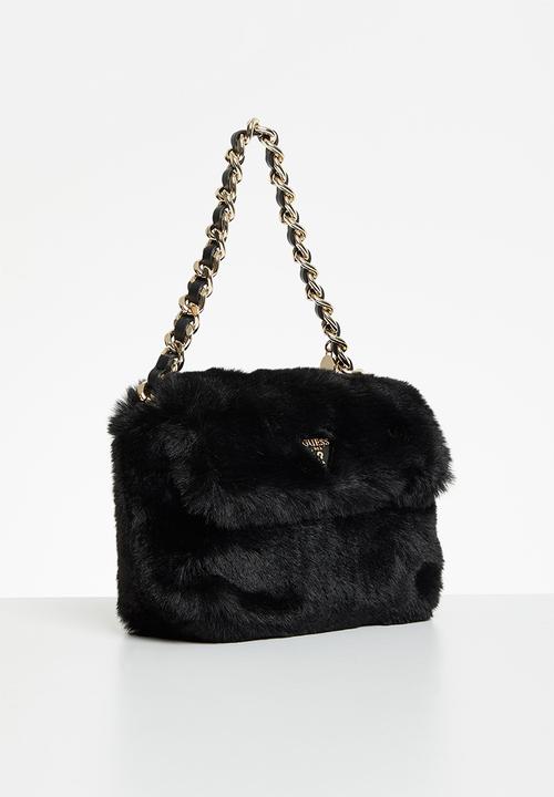 GUESS - Giselda crossbody flap - black