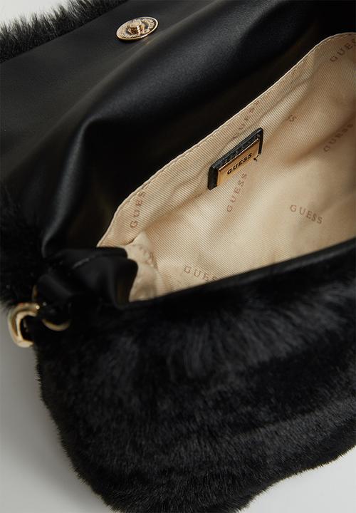 GUESS - Giselda crossbody flap - black