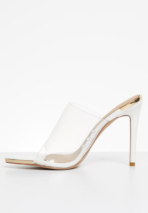 ALDO - Afeadan mule heel - white