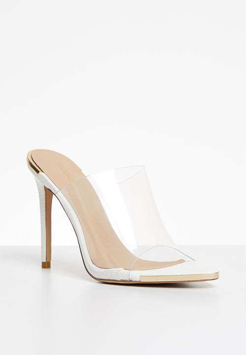 ALDO - Afeadan mule heel - white