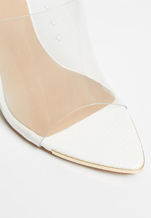 ALDO - Afeadan mule heel - white
