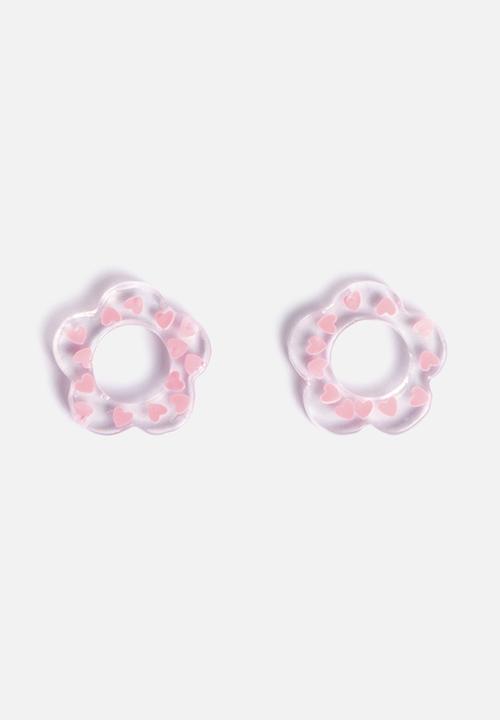 Pina Jewels - Daisy charm - pink heart conf