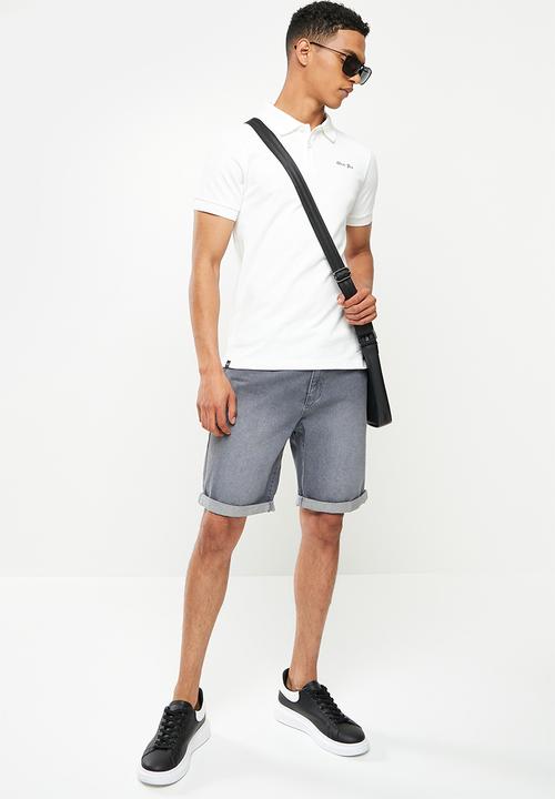 Aca Joe - Small logo golfer - white
