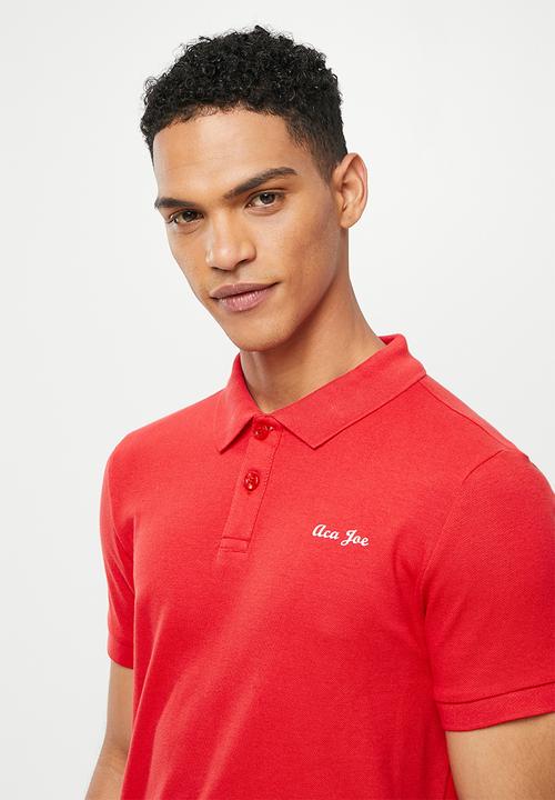 Aca Joe - Logo golfer - red