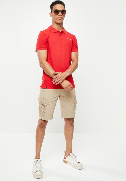 Aca Joe - Logo golfer - red