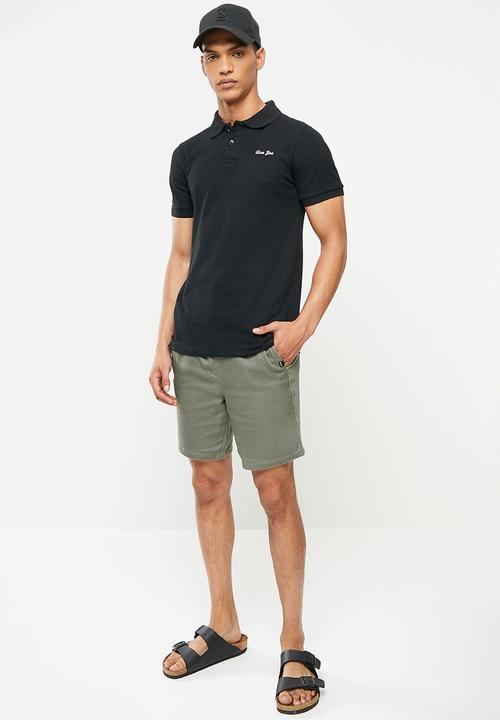 Aca Joe - Small logo golfer - black