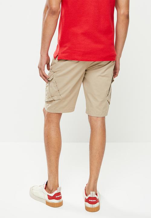 Aca Joe - Aca joe cargo shorts - stone