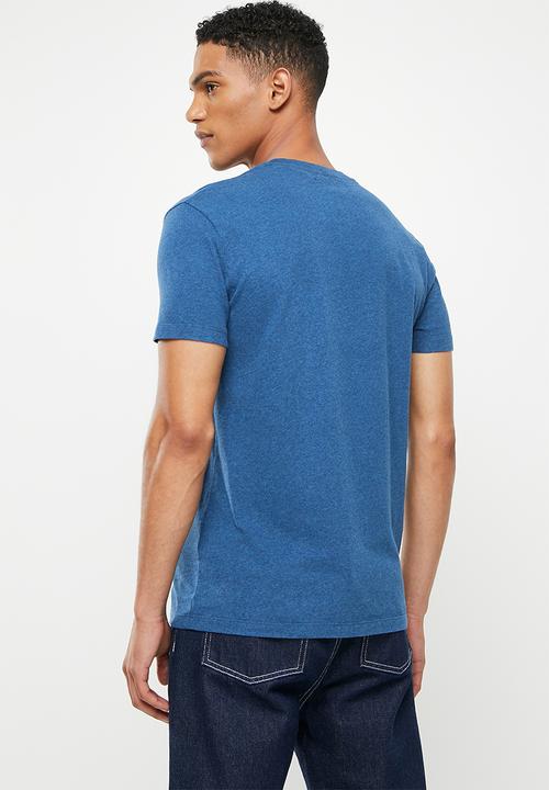 Superdry. - Ol vintage emb tee - ketion blue marl
